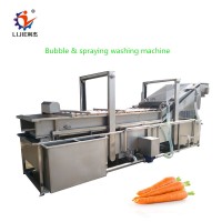 Low Cost Fruit Vegetable Brush Washing Machine for Centre Kitchen