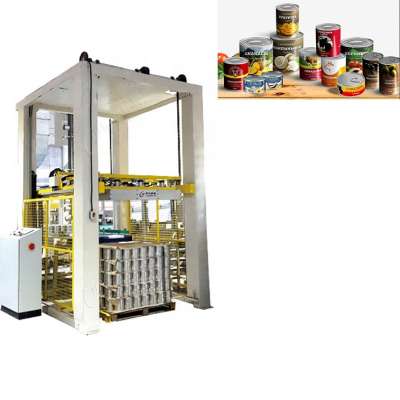 Automatic canned meat Pet food  pallet machine Palletizer