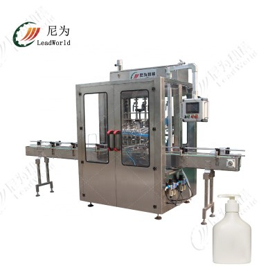 Automatic Liquid Soap Hand Wash Hand Soap Shower Gel Filling Machine Hotel Hand Sanitizer Filler